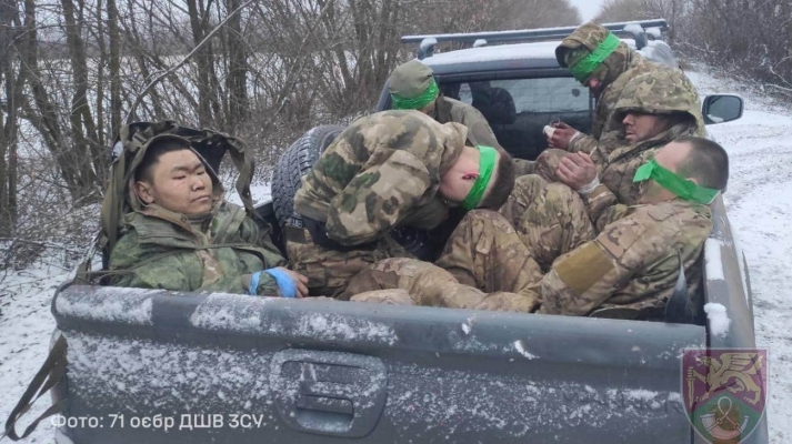 Єгері-десантники і прикордонники відбили ворожий штурм і взяли в полон 6 окупантів РФ 